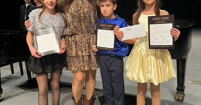 Bilecikli öğrenciler Kıbrıs taki piyano festivalinden ödülle döndü Bilecik Haberleri