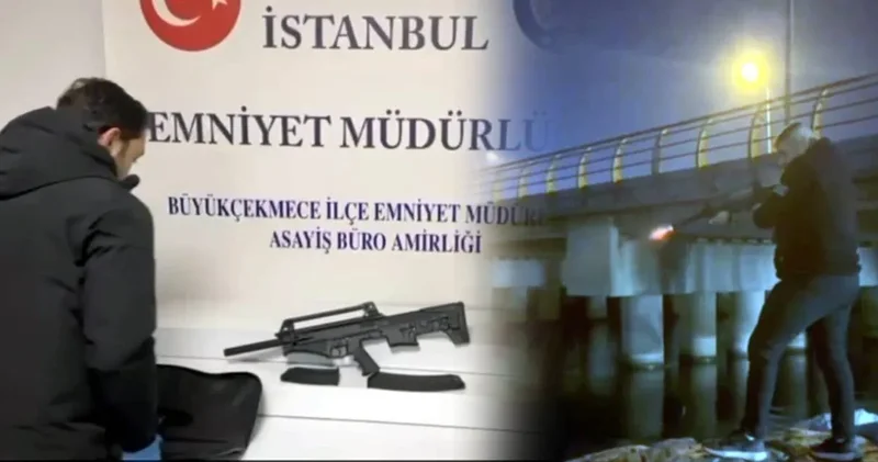 Göle uzun namluluyla ateş etti: Gözaltına alındı