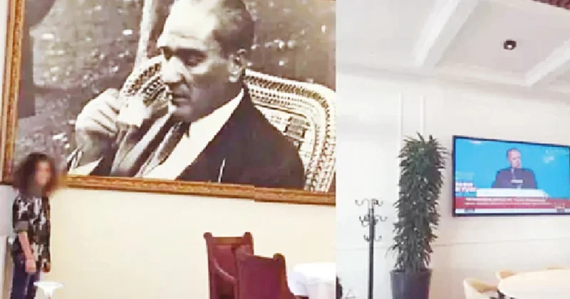 Ata’nın resmini, kendi köşkünden indirdiler Sözcü Gazetesi