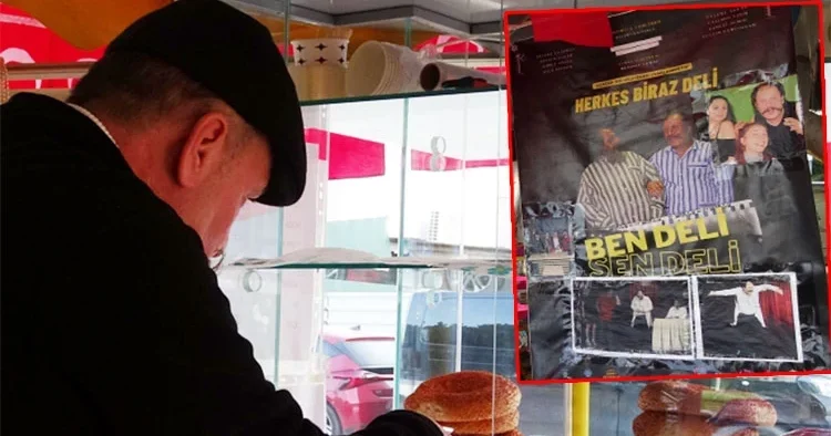 Çocuk yaşta Yeşilçam a adım attı... Emektar oyuncu şimdi simit satarak geçimini sağlıyor