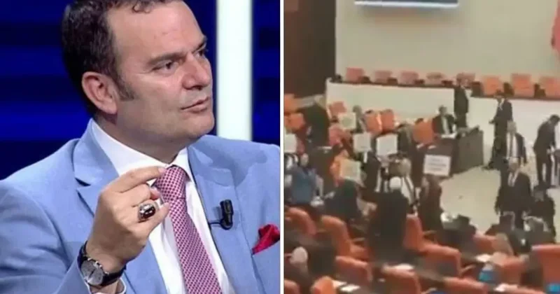 DEM Parti nin TBMM deki Halep protestosuna gazeteci Kemal Öztürk ten tepki