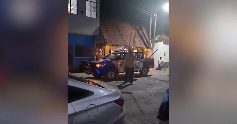 Sosyal medya onu konuşuyor! 9 polis ancak kontrol altına alabildi