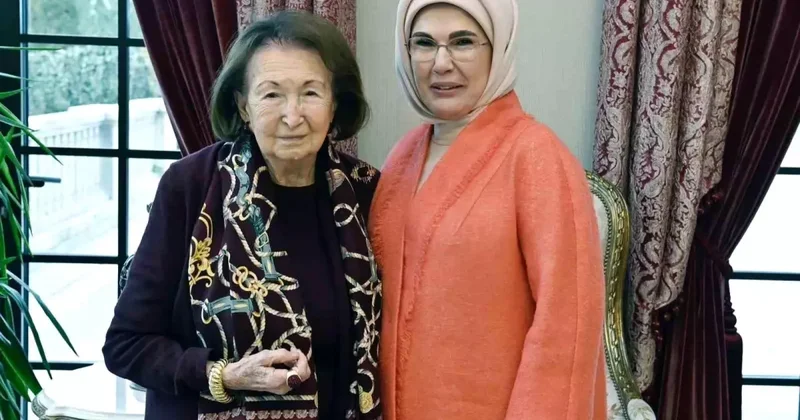 Erdoğan, Rahmi Koç ve Semahat Arsel i kabul etti