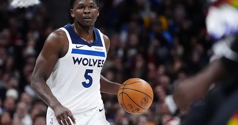Edwards rekor kırdı, Timberwolves seri yakaladı! Sözcü Gazetesi