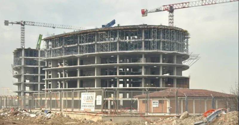Bakan Bey’in hastanesi, AOÇ arsasında yükseliyor Sözcü Gazetesi