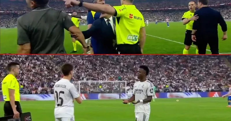 Arda Güler oyuna girerken kıyamet koptu! Madrid derbisinde olay sözler Sözcü Gazetesi