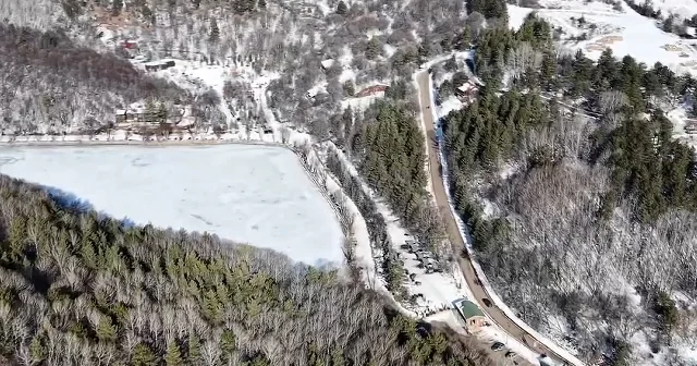 Çubuk Karagöl Tabiat Parkı nda kartpostallık manzara VİDEO İZLE