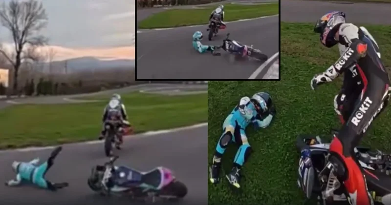 Kenan Sofuoğlu nun 6 yaşındaki oğlu Zayn yürekleri ağza getirdi Sözcü Gazetesi