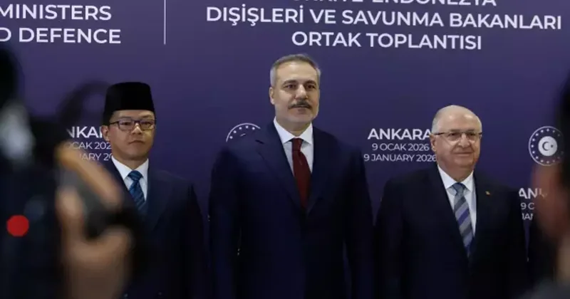 Hakan Fidan ve Yaşar Güler Endonezyalı mevkidaşlarını kabul etti