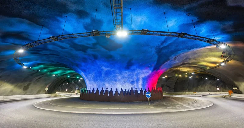 Dünyanın tek su altı kavşağı: 11 kilometrelik tünelin içinde kıvrılıyor Sözcü Gazetesi