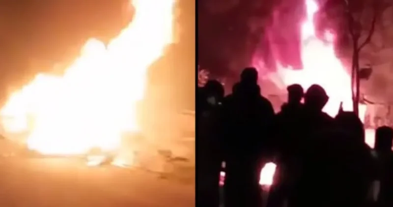 İran protestoları hız kesmeden sürüyor: Valilik binası ateşe verildi ülkede internet kapatıldı