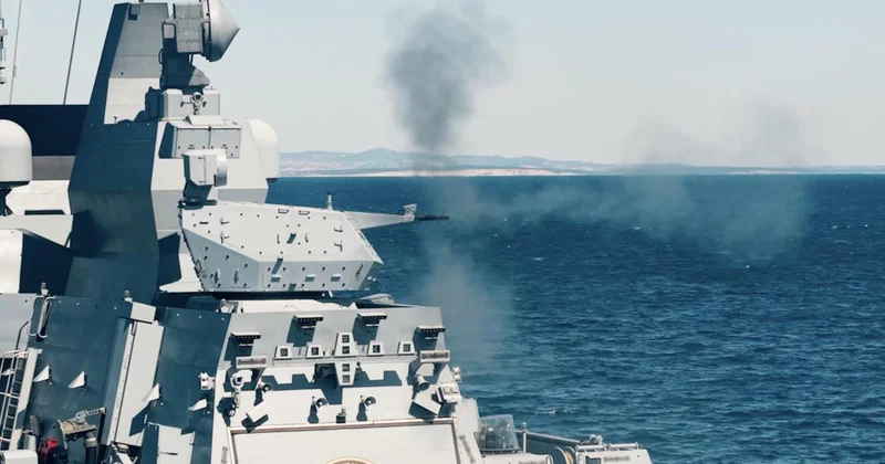 GÖKDENİZ, TCG İSTANBUL dan yapılan atış testini başarıyla geçti