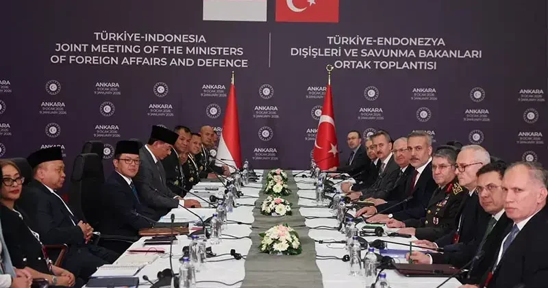 Ankara da Türkiye Endonezya Dışişleri ve Savunma Bakanları Toplantısı