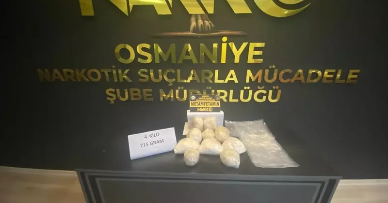 Osmaniye’de otobüs bagajından uyuşturucu çıktı: 1 tutuklama