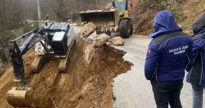3 gün arayla iki heyelan: Yol kapandı!