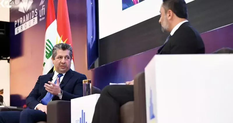 Northern Iraq Regional Government Prime Minister Barzani attended Erbil Build Expo