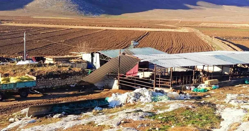 Fırtınada uçan çatı can aldı!