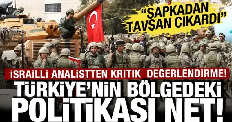 Türkiye nin bölgedeki politikası net! İsrailli analistten Somali itirafı!
