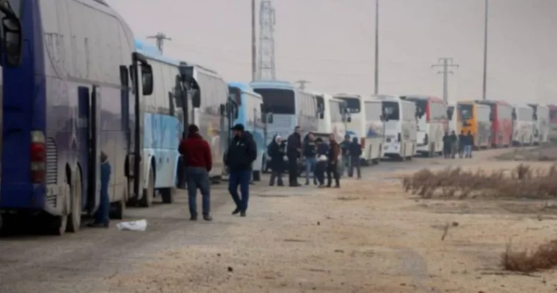 Halep teki çatışmalar sona mı erdi? SDG liler otobüslerle tahliye ediliyor