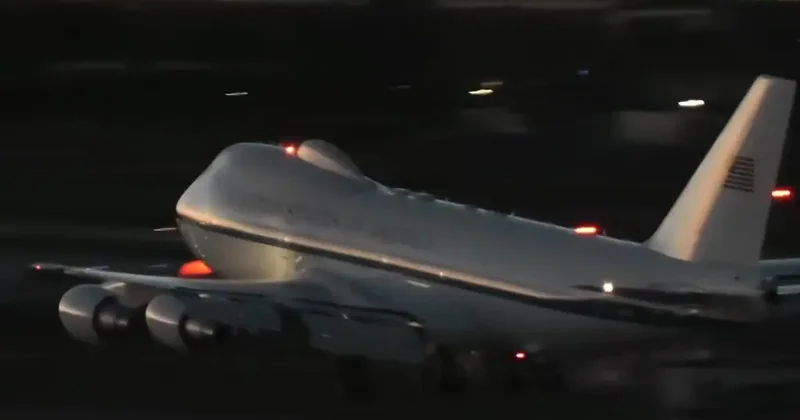 Nükleer saldırılara dayanabilen Kıyamet uçağı yeniden görüntülendi!