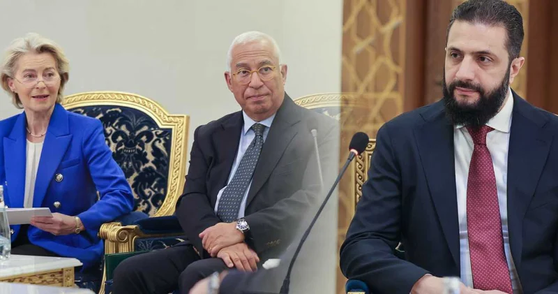 Şara AB heyetini kabul etti