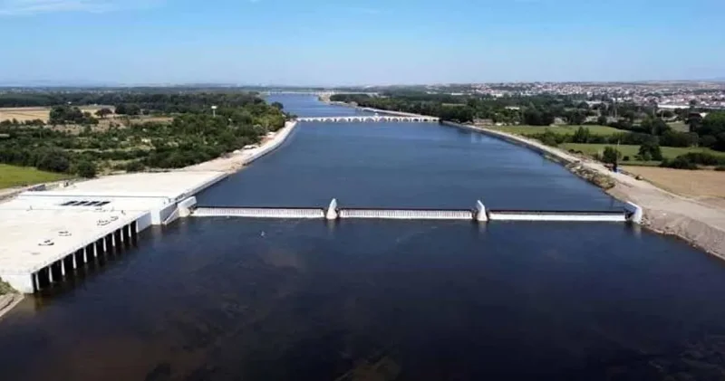 Bulgaristan’dan 300 metreküp su salındı! Edirne teyakkuz halinde