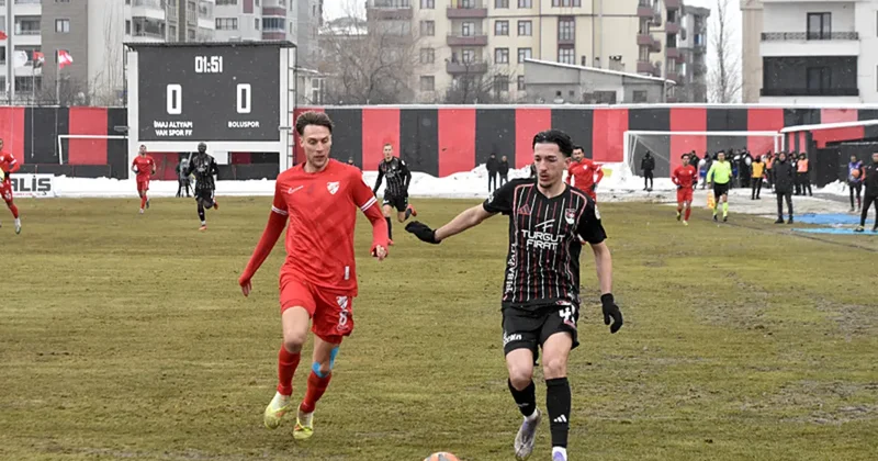 Trendyol 1. Lig: Boluspor tek attı 3 aldı!