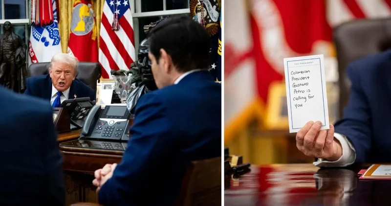 Ertuğrul Özkök: 4 gazetecinin önünde Trump’a gösterilen kartın üzerinde ne yazıyordu?