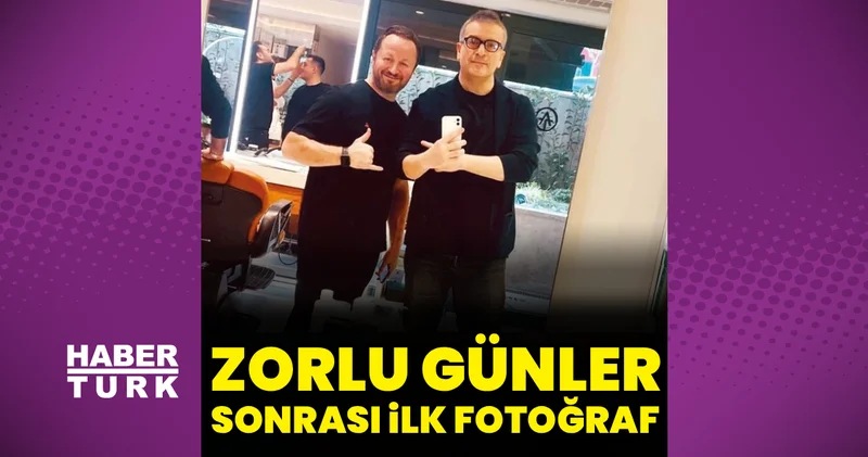 Zorlu günleri atlatan Murat Cemcir den ilk fotoğraf