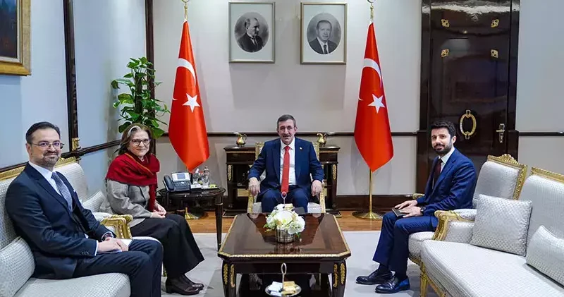 Cevdet Yılmaz, Brezilya nın Ankara Büyükelçisi Neves i kabul etti