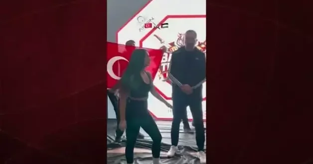 Türk sporcunun rakibi olan Filistinli sporcuya yaptığı yakışıksız hareket tepki çekti