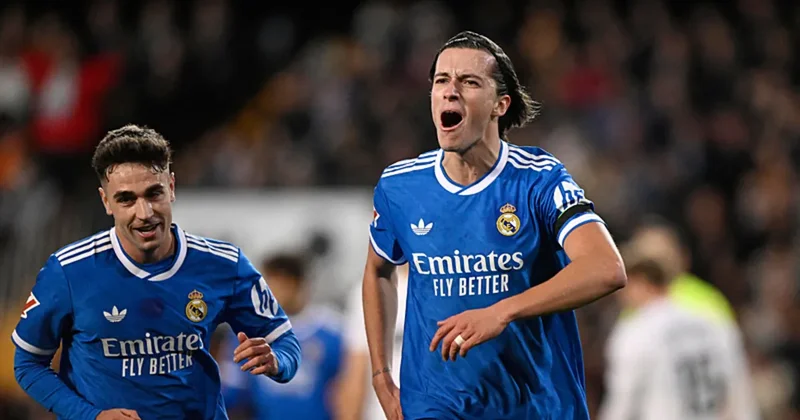 Real Madrid, Valencia deplasmanında kazandı!