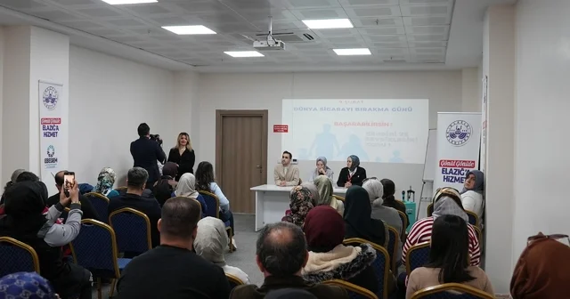 Elazığ da sigaranın zararları anlatıldı Elazığ Haberleri