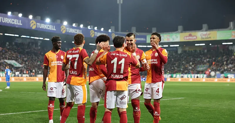 Galatasaray özlediği tabloya kavuştu!
