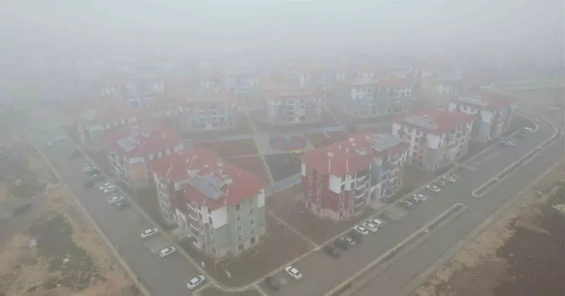 Adıyaman’da sis etkili oldu