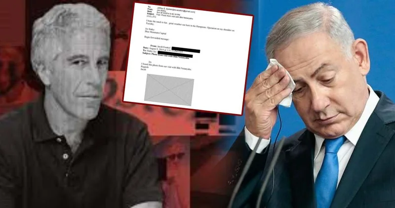 Epstein dosyasından Netanyahu’nun sansürlü fotoğrafı çıktı! Tüm e postaları silmeye çalışmış