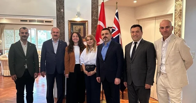 Çanakkale heyetinden Türkiye Avustralya ilişkilerinin güçlendirilmesi için Sidney e ziyaret Çanakkale Haberleri