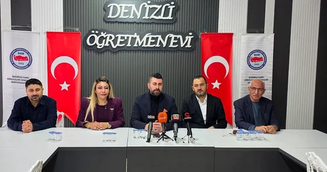 Kamu çalışanları ve emeklilerin sorunları gündeme taşıdı Denizli Haberleri