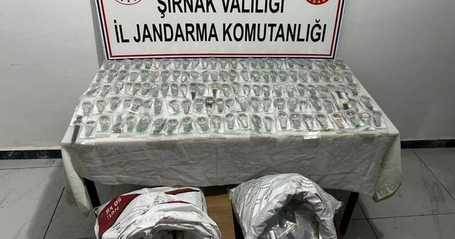 Şırnak ta 14 milyonluk kaçak ürün ele geçirildi, aranan 52 şahıs yakalandı Şırnak Haberleri
