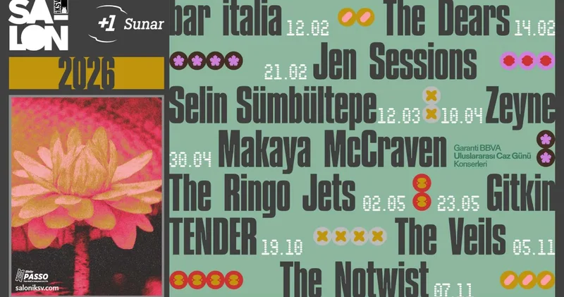 Yeni sezon 12 Şubat’ta başlıyor: Salon İKSV, bar italia, The Dears ve Jen Sessions’ı ağırlayacak