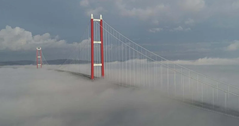 Çanakkale Boğazı nda sis engeli: Gemi trafiği çift yönlü durduruldu