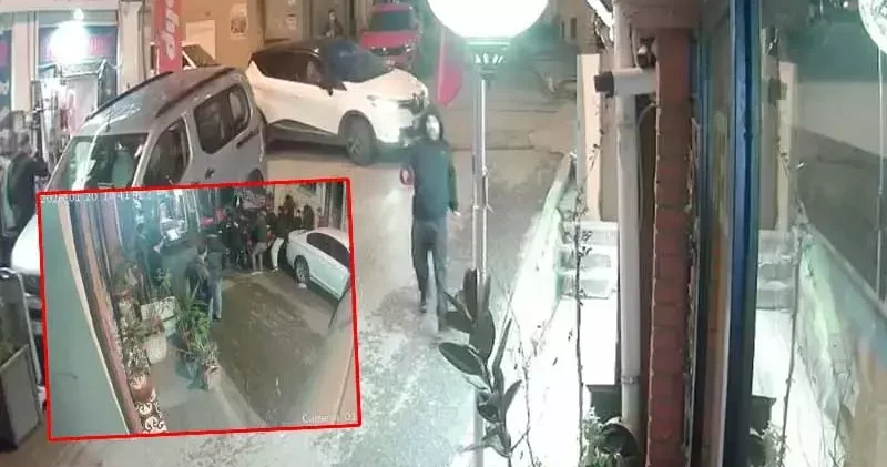 Beyoğlu nda boynunda bıçak yarasıyla yere yığıldı; hastanede kendine gelince kendim yaptım dedi