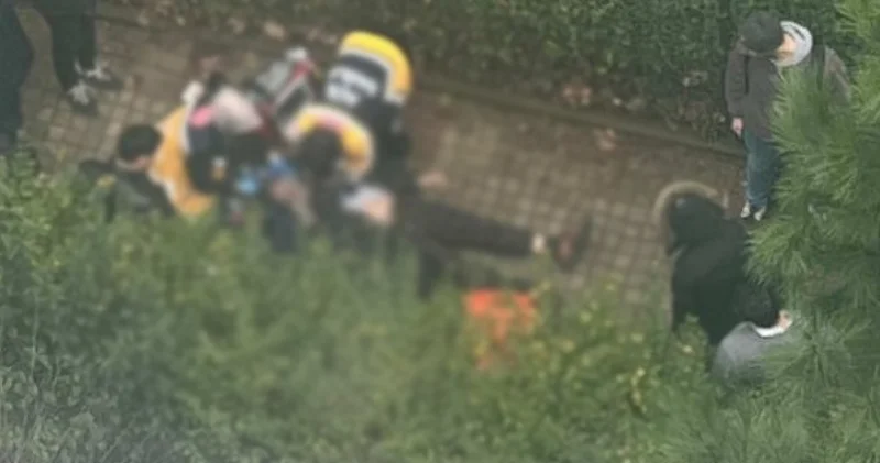 Site bahçesinde cinayet! Husumetlisini silahla vurdu Son dakika haberleri