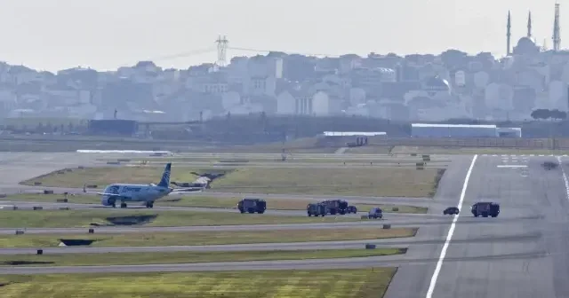 Kokpitte duman paniği: EgyptAir uçağı İstanbul’a acil iniş yaptı VİDEO İZLE
