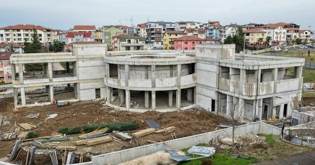 Başiskele de çocuk kütüphanesi ve oyuncak müzesi inşaatı sürüyor Kocaeli Haberleri