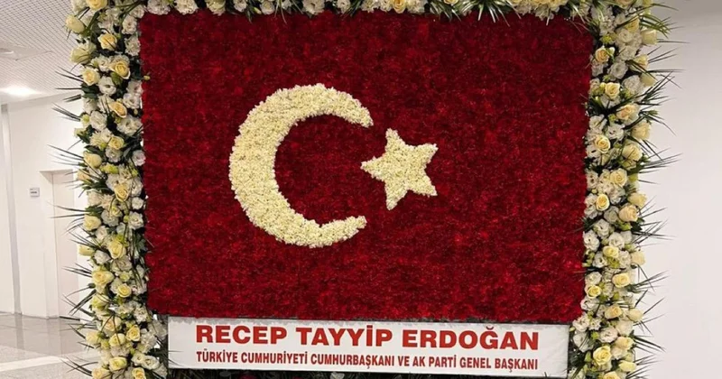 Cumhurbaşkanı Erdoğan dan MHP Lideri Bahçeli ye kutlama çiçeği