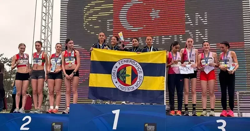 Fenerbahçe Kros Takımı, Avrupa’dan 3 madalyayla döndü