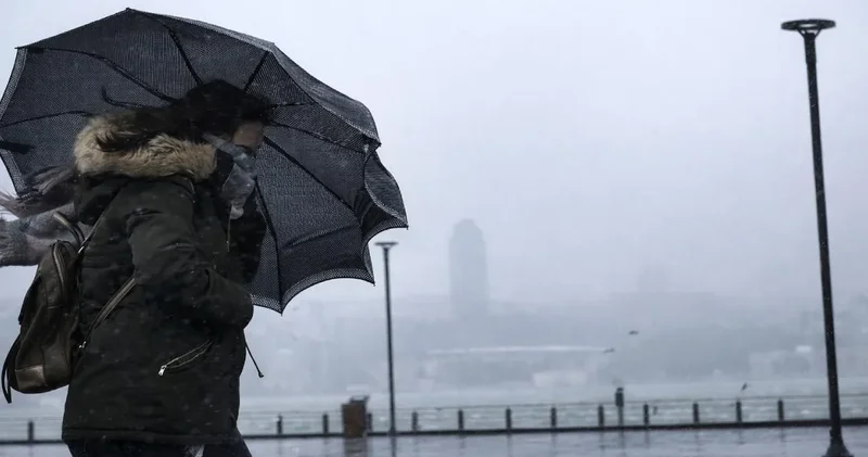 Meteoroloji saat verdi: Kuvvetli yağacak sert esecek!