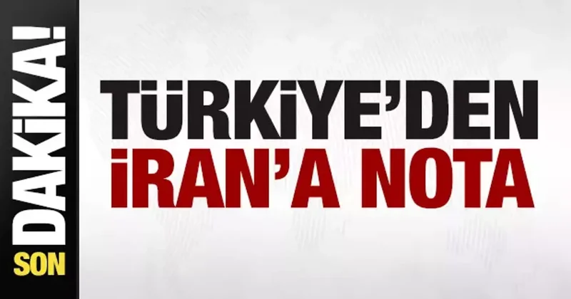 Son dakika: Türkiye den İran a nota! Füze tepkisi