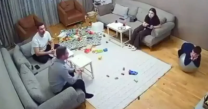 Eşini odadan çıkardıktan 10 saniye sonra havaya uçtu